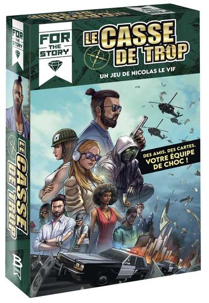 Boite du jeu Le Casse de Trop